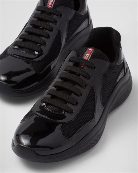 all black prada trainers|Prada black trainers women.